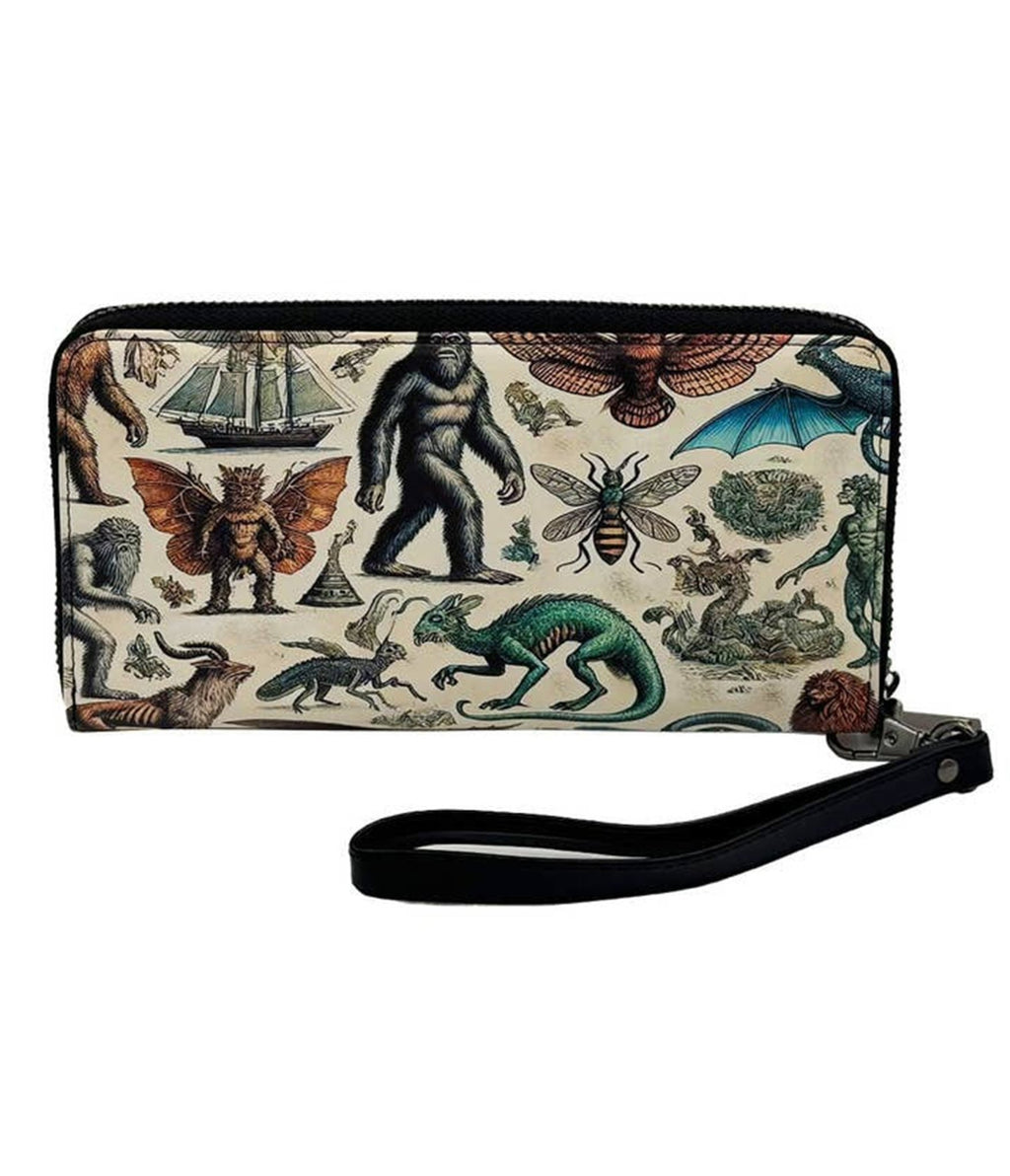 Cryptids & Mythological Creatures Wallet - Unique Vintage - Womens, ACCESSORIES, HANDBAGS