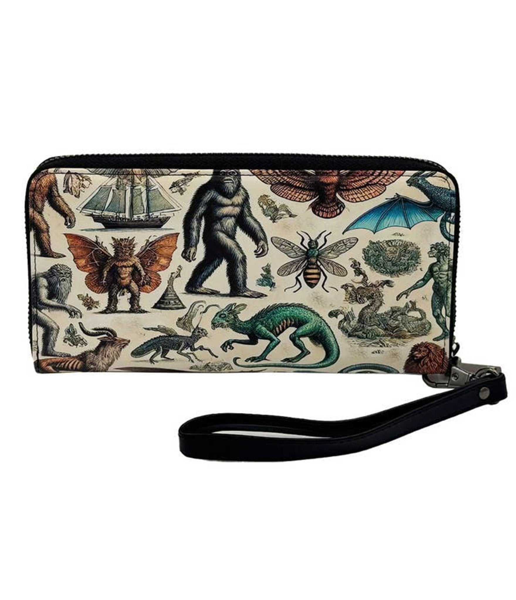 Cryptids & Mythological Creatures Wallet - Unique Vintage - Womens, ACCESSORIES, HANDBAGS