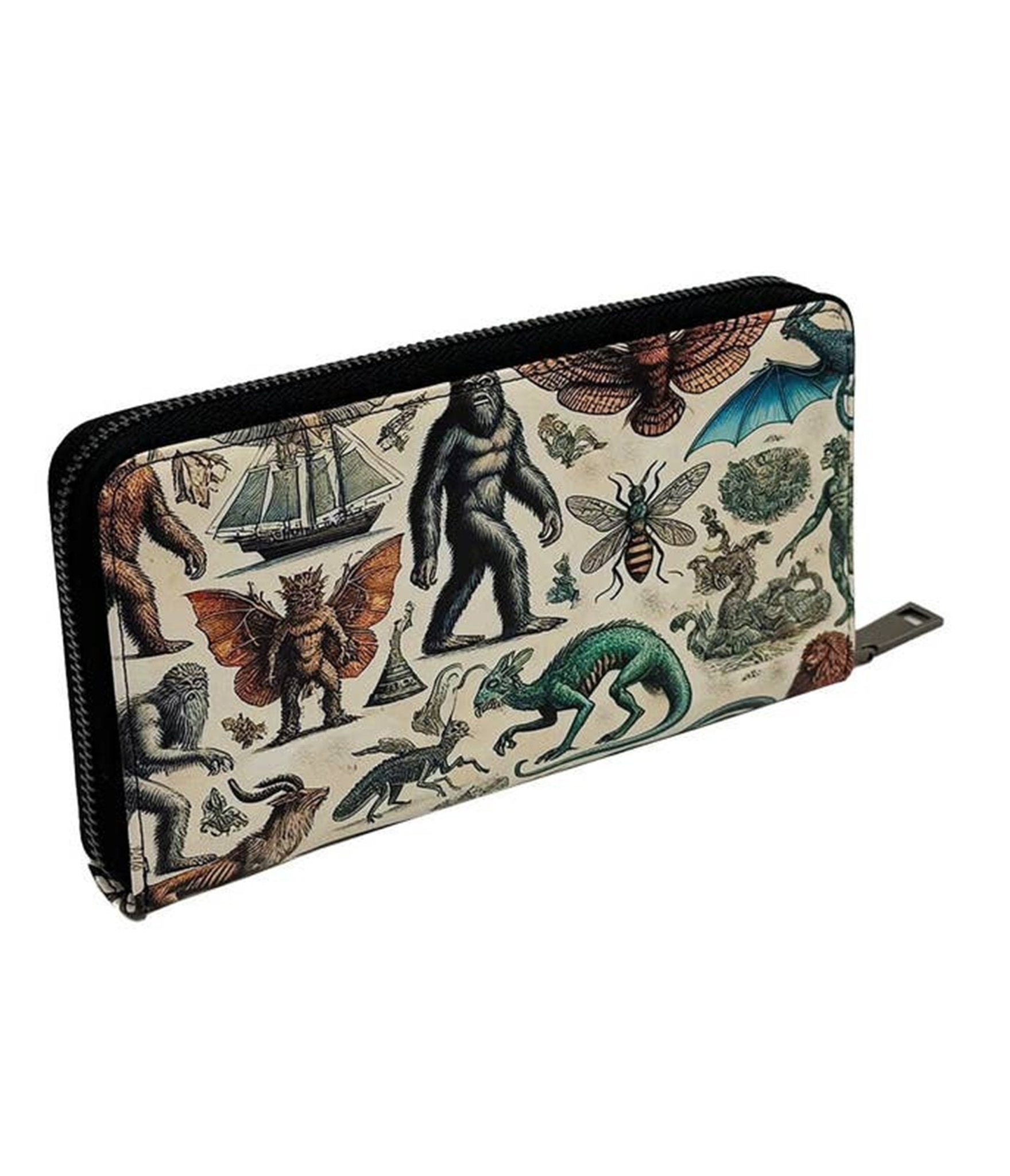 Cryptids & Mythological Creatures Wallet - Unique Vintage - Womens, ACCESSORIES, HANDBAGS