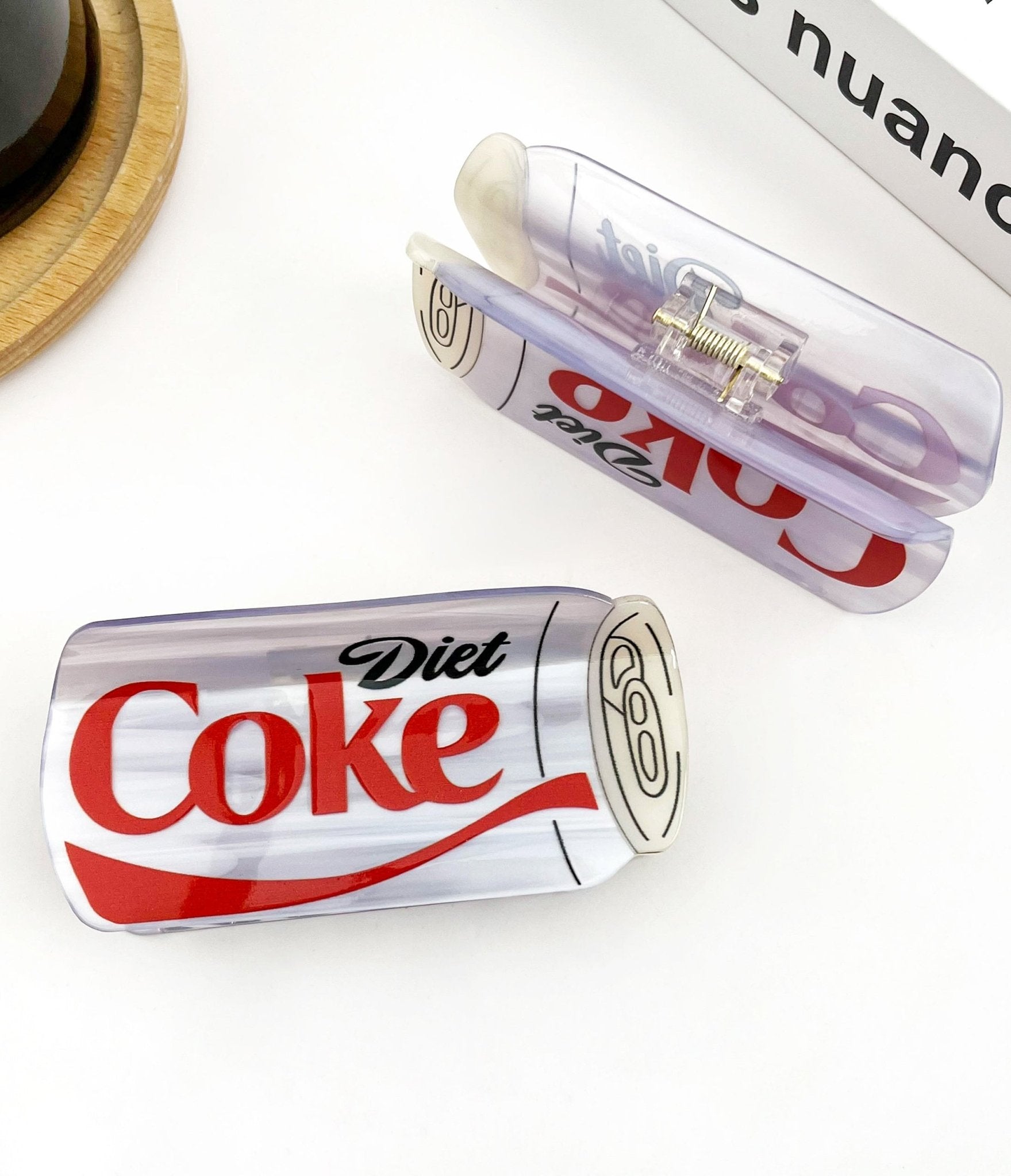 Diet Coke Bottle Hair Claw Clip - Unique Vintage - Womens, ACCESSORIES, HAIR