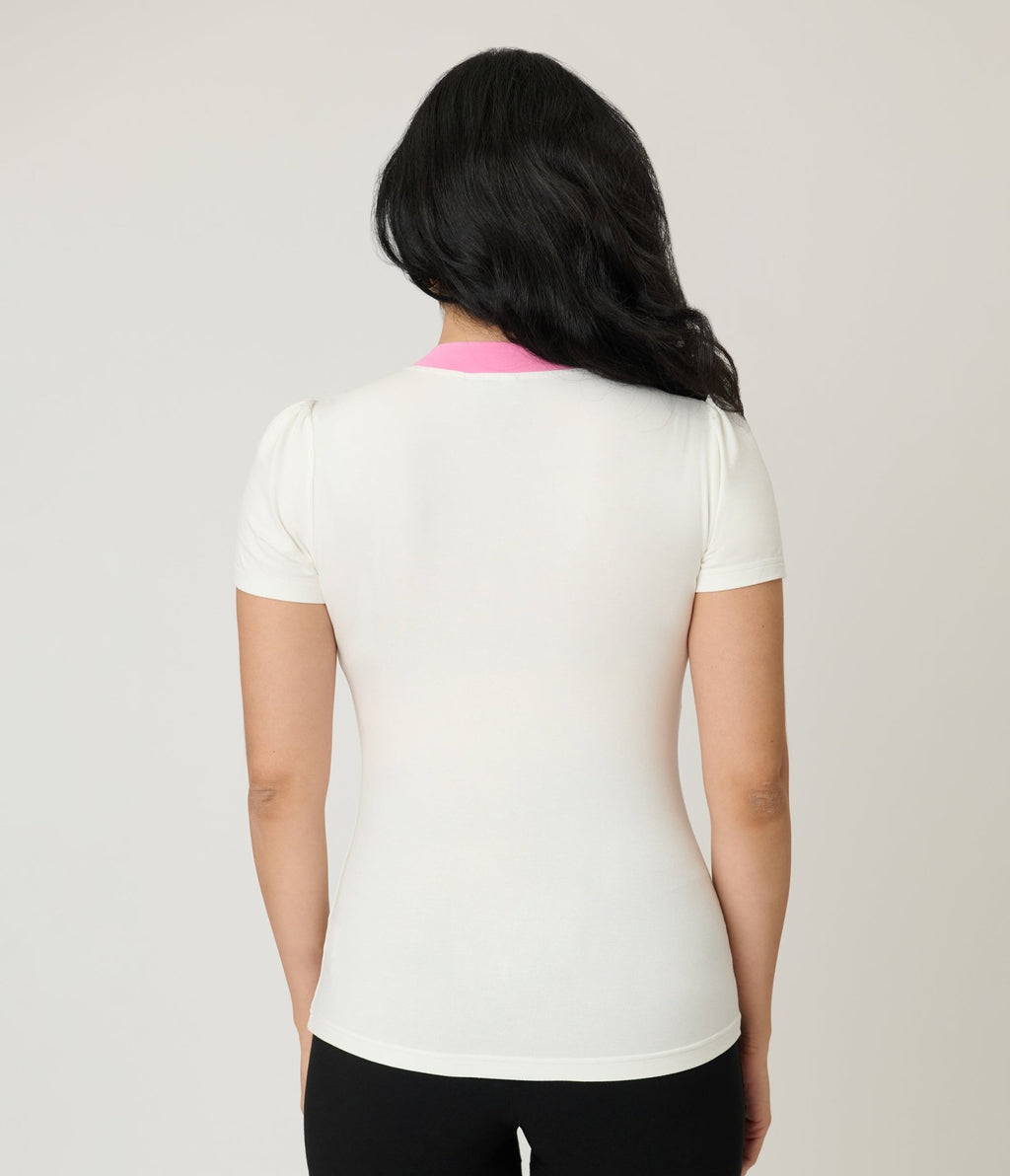 Disney Aristocats Collection by Unique Vintage Bonjour Sweetie Pie Knit Top - Unique Vintage - Womens, TOPS, KNIT TOPS