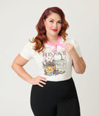Disney Aristocats Collection by Unique Vintage Plus Size Bonjour Sweetie Pie Knit Top - Unique Vintage - Womens, TOPS, KNIT TOPS