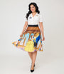 Disney Beauty & the Beast Collection by Unique Vintage Ballroom Vivian Swing Skirt