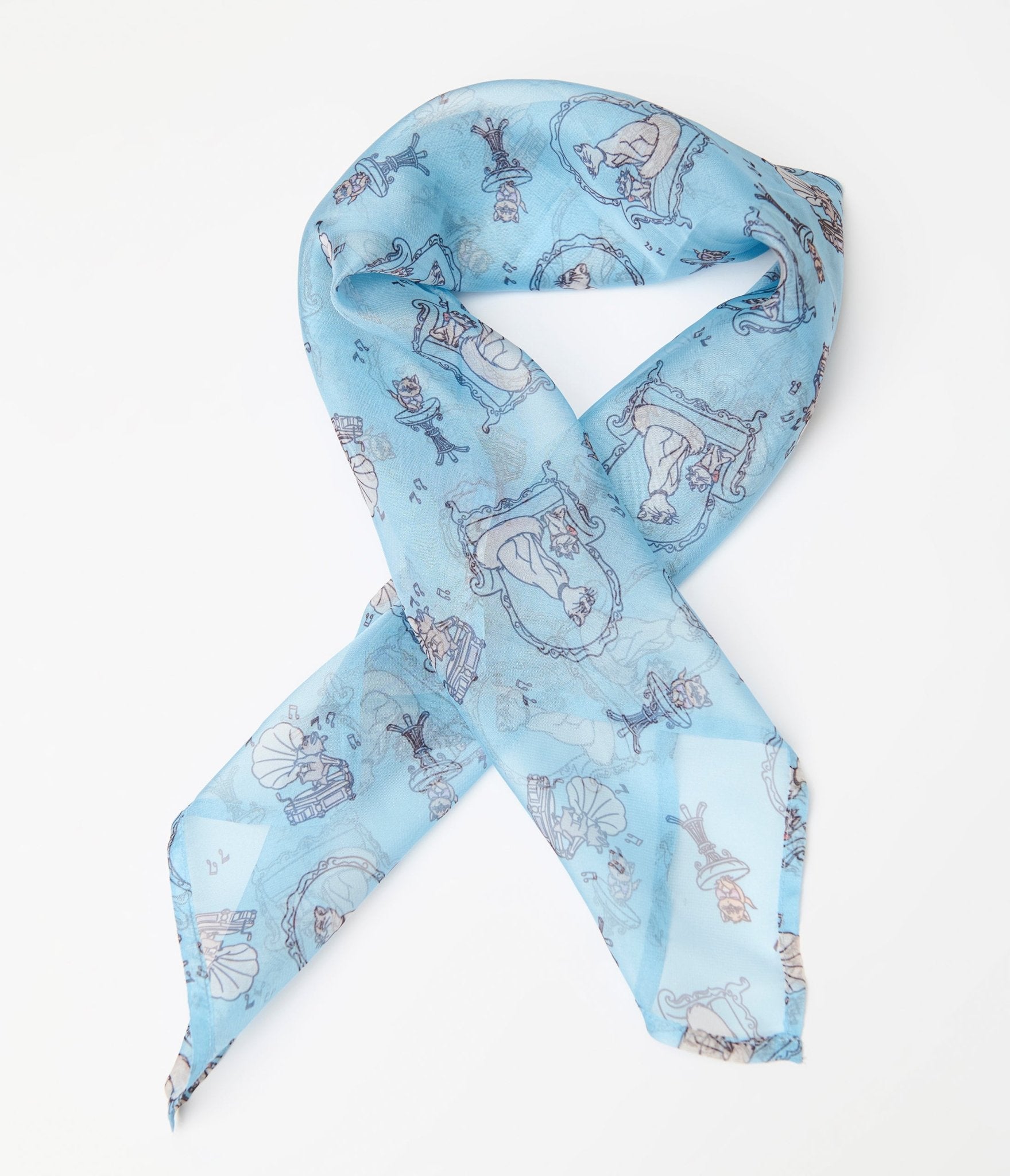 Disney Cats & Dogs Collection by Unique Vintage The Aristocats Hair Scarf - Unique Vintage - Womens, ACCESSORIES, HAIR