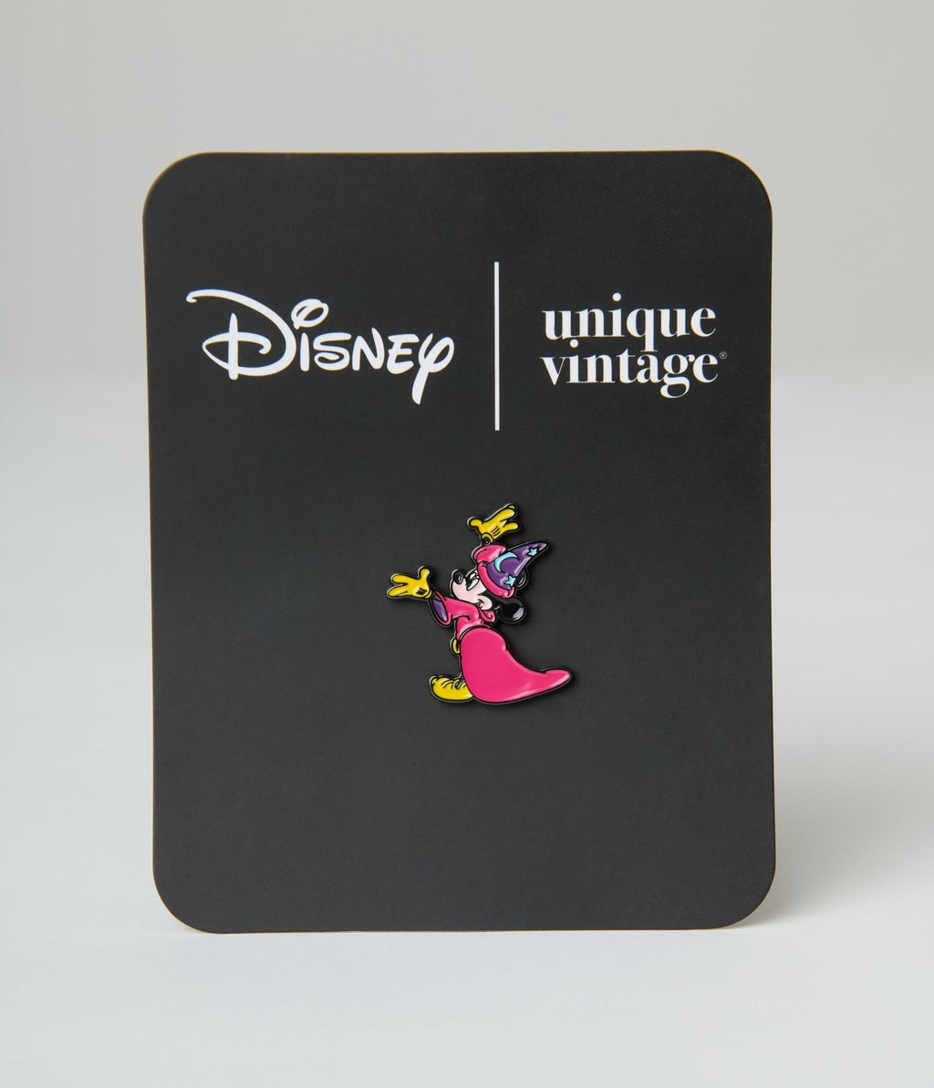 Disney Fantasia Collection by Unique Vintage Sorcerers Apprentice Enamel Pin - Unique Vintage - Womens, ACCESSORIES, JEWELRY