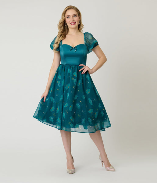 disney formal dress Fantasia Collection by Unique Vintage Teal Fairies Light Up Swi Color:FUSCHSIA Bridesmaid Getting Ready Sheath Tulle Royal BLue