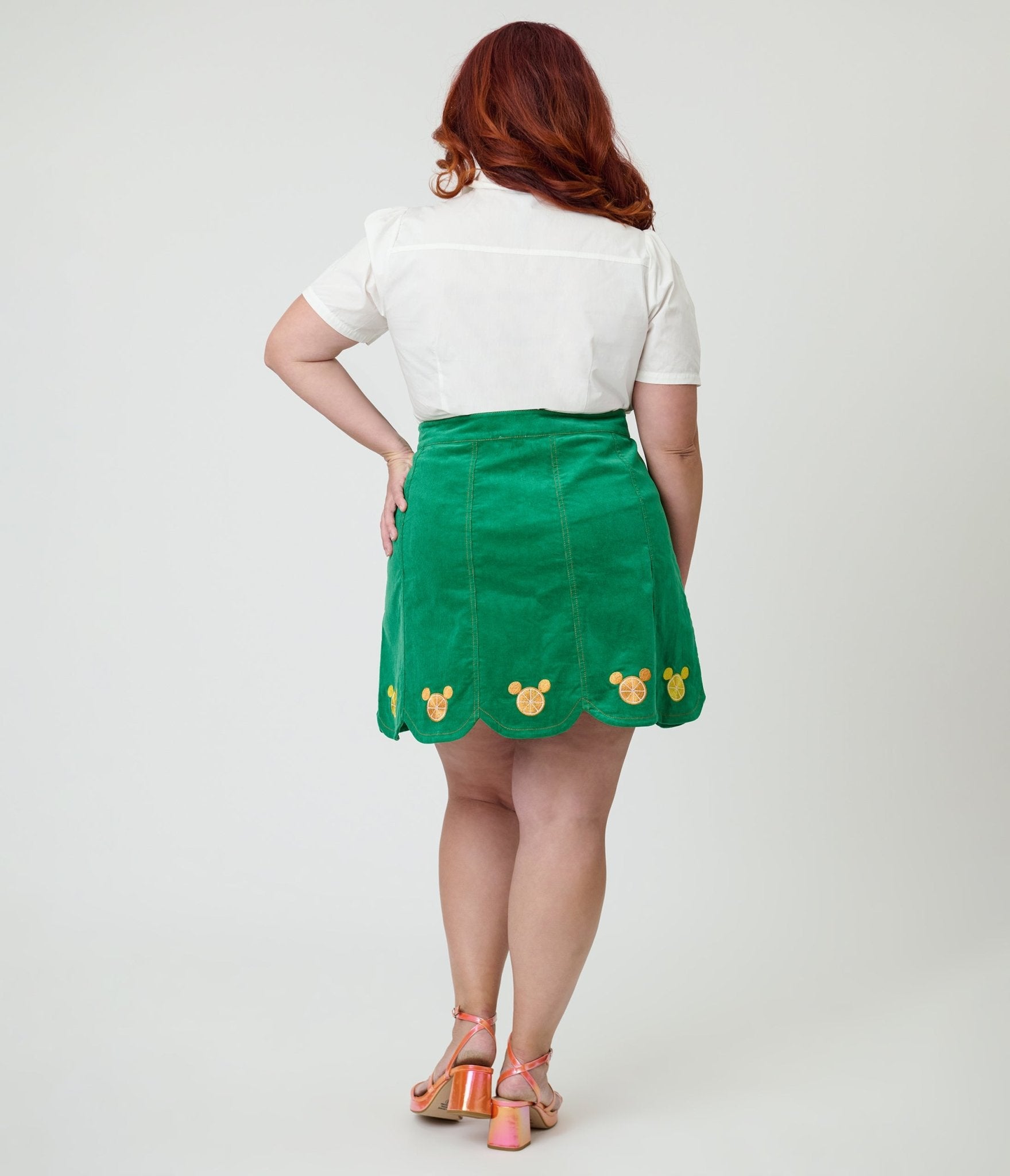 Disney Food Collection by Smak Parlour Plus Size Green Mickey