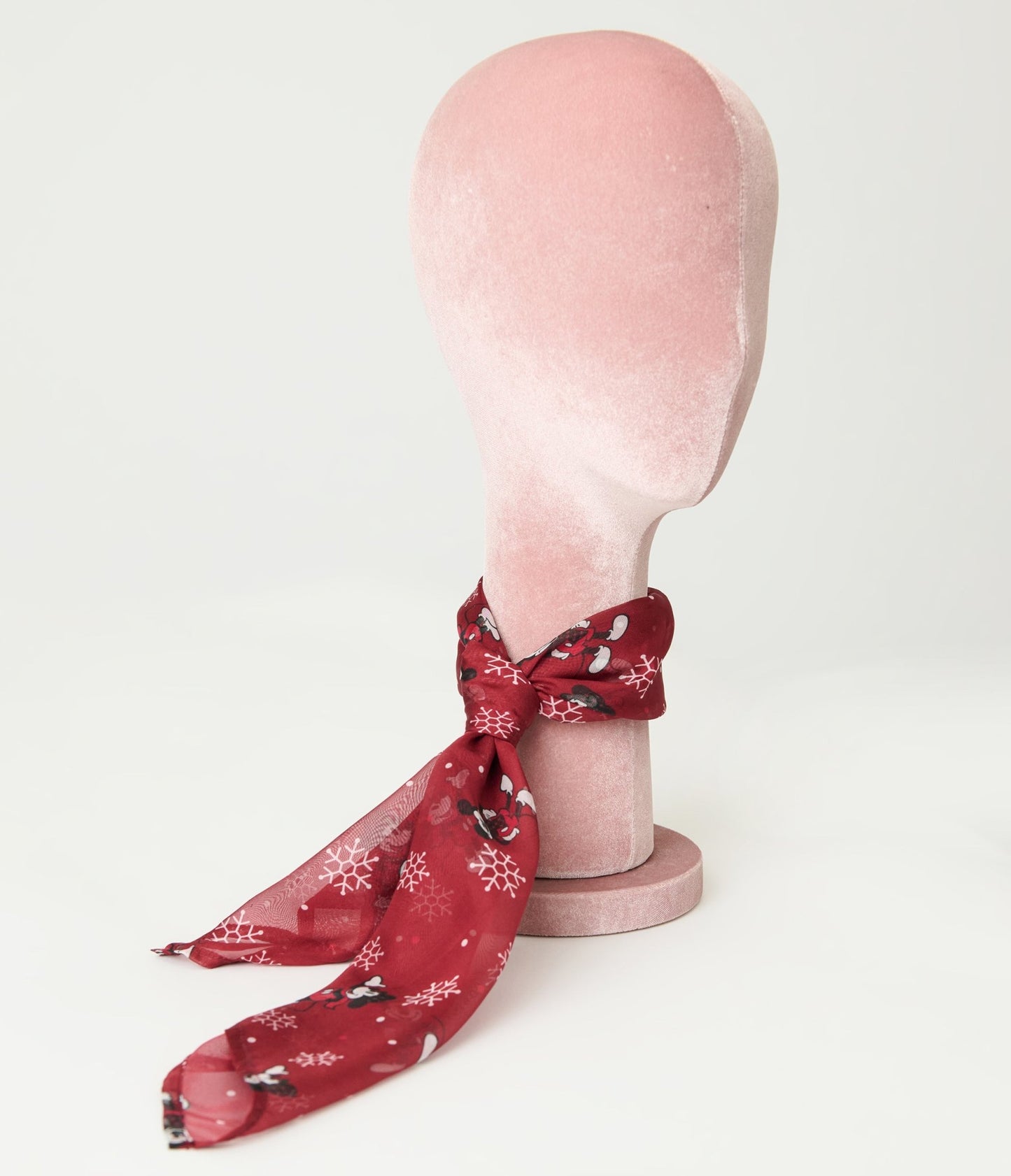 Disney Holiday Collection by Unique Vintage Mickey Holiday Hair Scarf - Unique Vintage - Womens, ACCESSORIES, HAIR