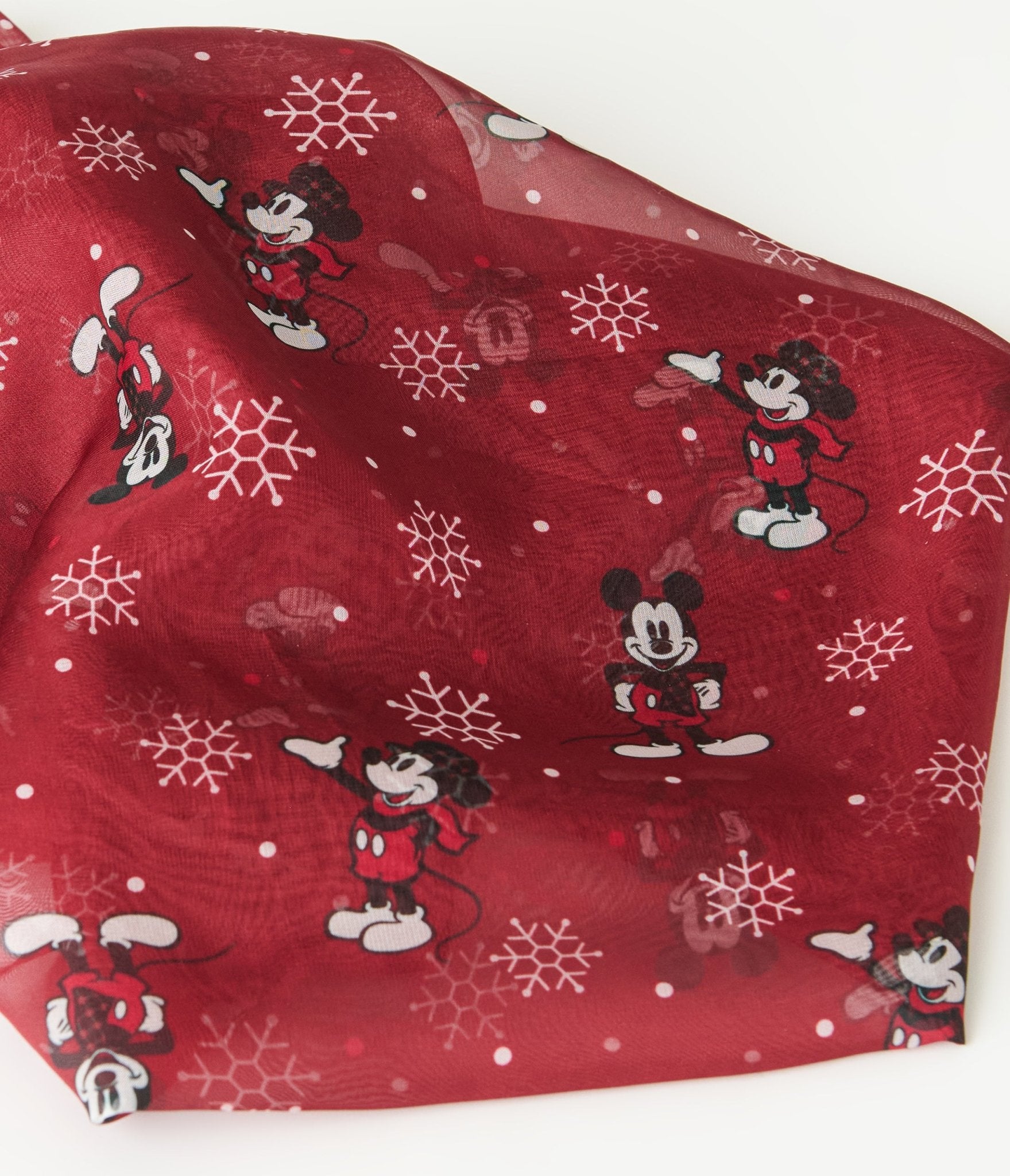 Disney Holiday Collection by Unique Vintage Mickey Holiday Hair Scarf - Unique Vintage - Womens, ACCESSORIES, HAIR