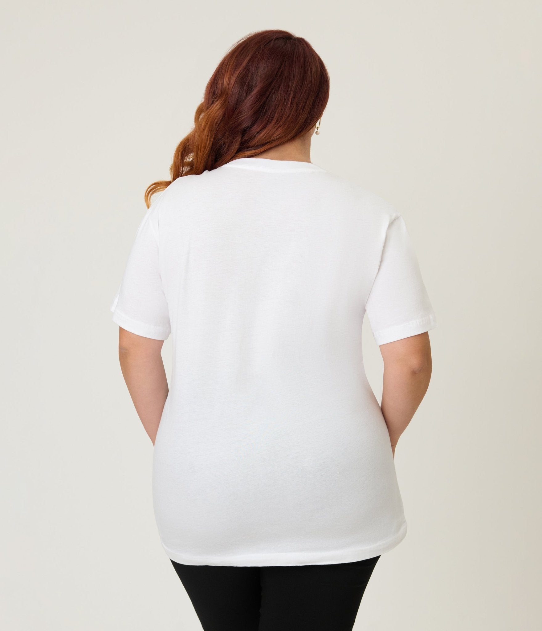 Disney Holiday Collection by Unique Vintage White Mickey Holiday Unisex Graphic Tee - Unique Vintage - Womens, GRAPHIC TEES, TEES