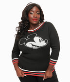 Disney Mickey & Friends Collection by Unique Vintage Plus Size Classic Mickey Sweater - Unique Vintage - Womens, SWEATERS