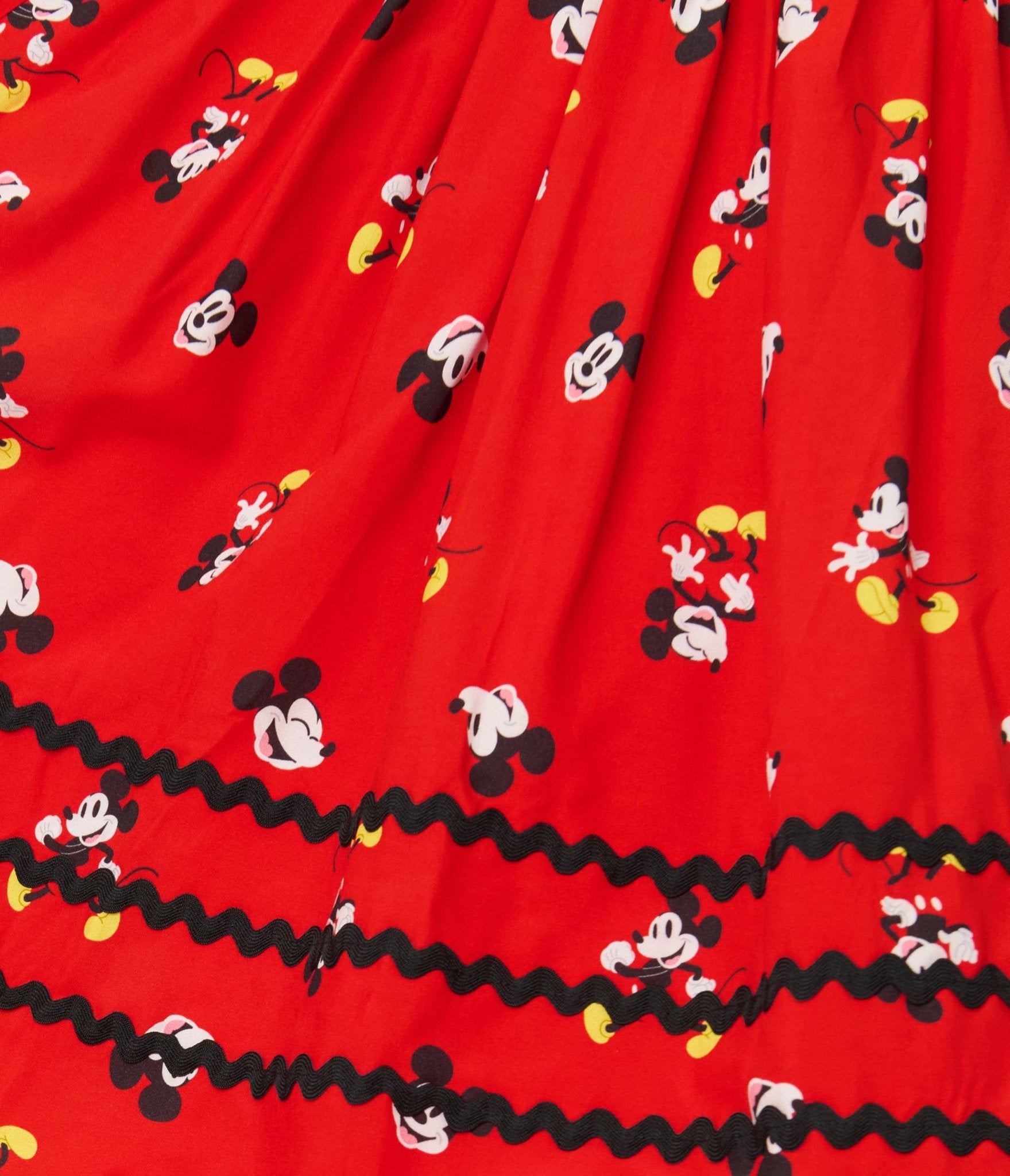 Disney Mickey & Friends Collection by Unique Vintage Red Mickey Print Swing Dress - Unique Vintage - Womens, DRESSES, SWING