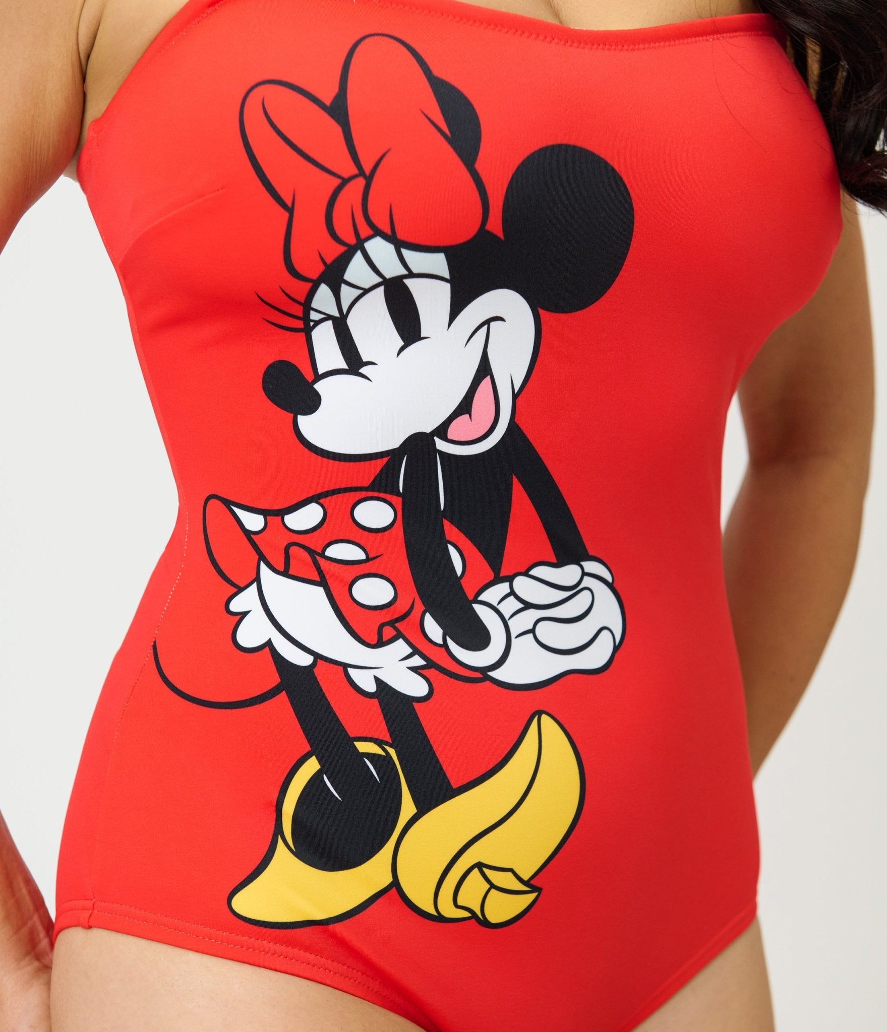Disney Mickey & Friends Collection by Unique Vintage Red Minnie One Piece Swimsuit - Unique Vintage - Womens, SWIM, 1 PC