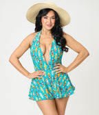 Disney Mickey & Friends Collection by Unique Vintage Surfing Mickey Wendy Swimsuit - Unique Vintage - Womens, SWIM, 1 PC