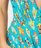 Disney Mickey & Friends Collection by Unique Vintage Surfing Mickey Wendy Swimsuit - Unique Vintage - Womens, SWIM, 1 PC