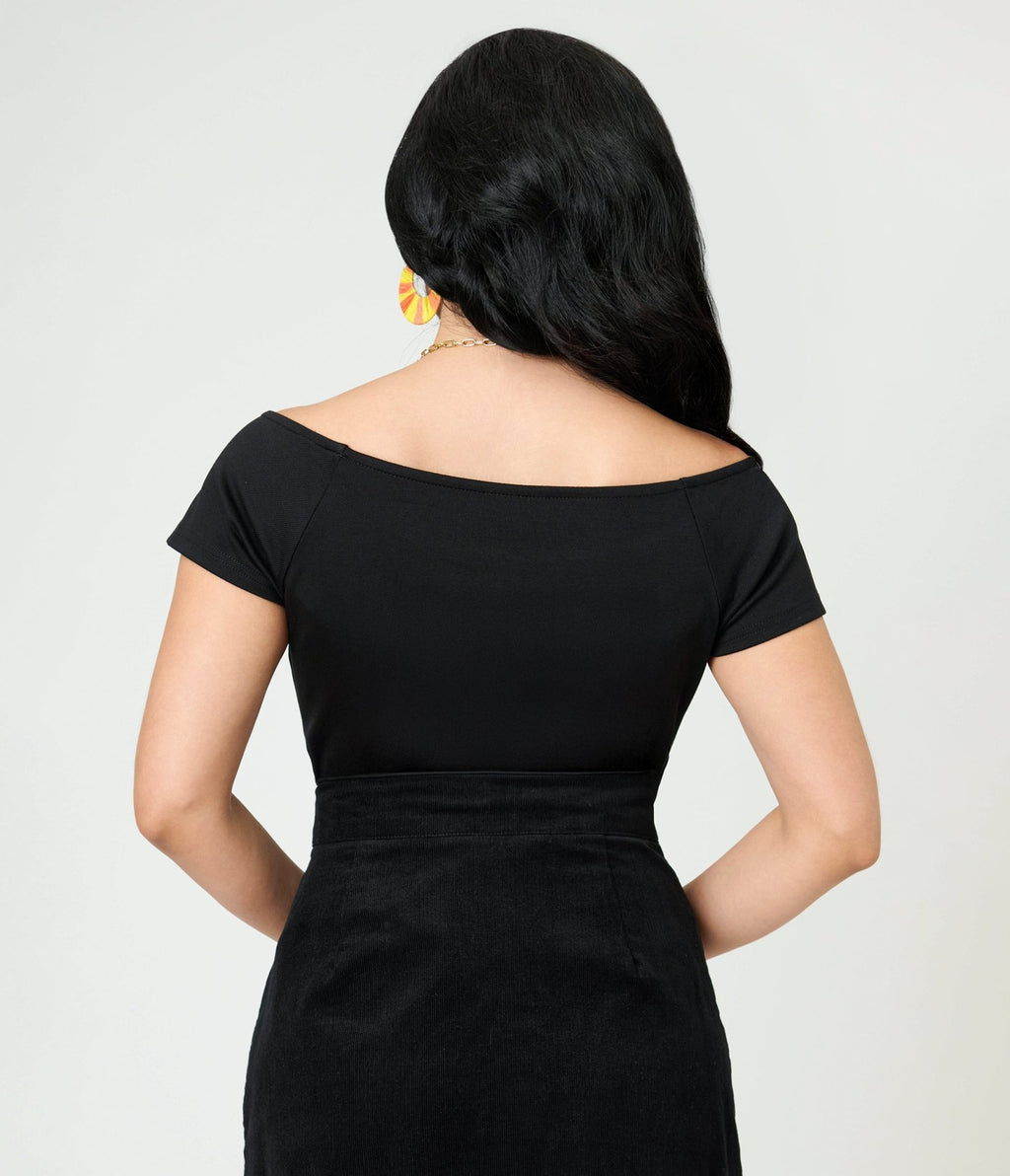 Disney Pixar Coco Collection by Unique Vintage Embroidered Hector Skull Sweater - Unique Vintage - Womens, TOPS, SWEATERS