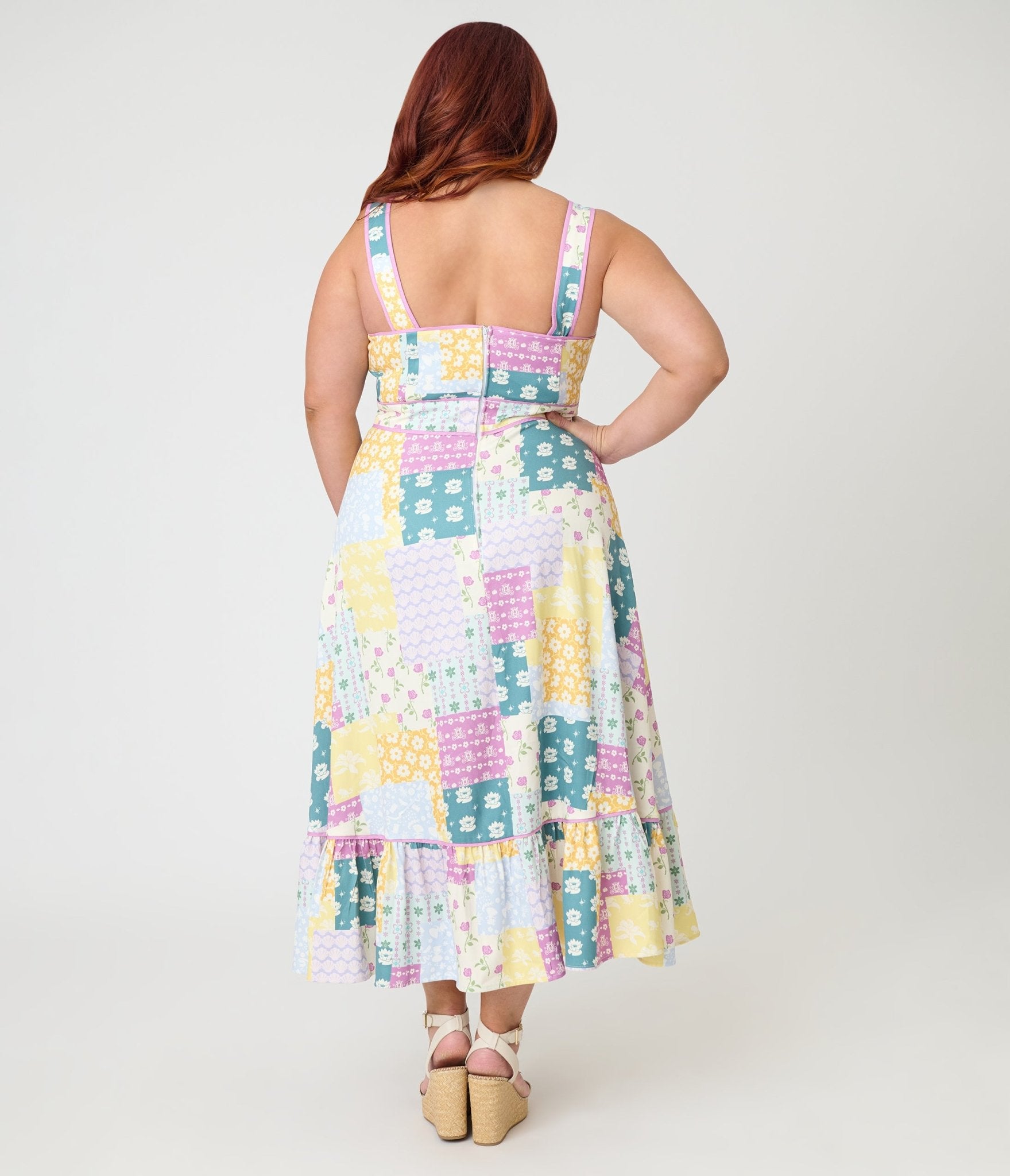 Disney Princess Collection by Unique Vintage Plus Size Patchwork Corse