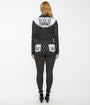 Tim BurtonÕs The Nightmare Before Christmas by Unique Vintage Black & White Stripe Jack Skellington Stretch Pants