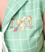 Disney Winnie the Pooh x Unique Vintage Plus Size Green Plaid Edith Swing Dress - Unique Vintage - Womens, DRESSES, SWING