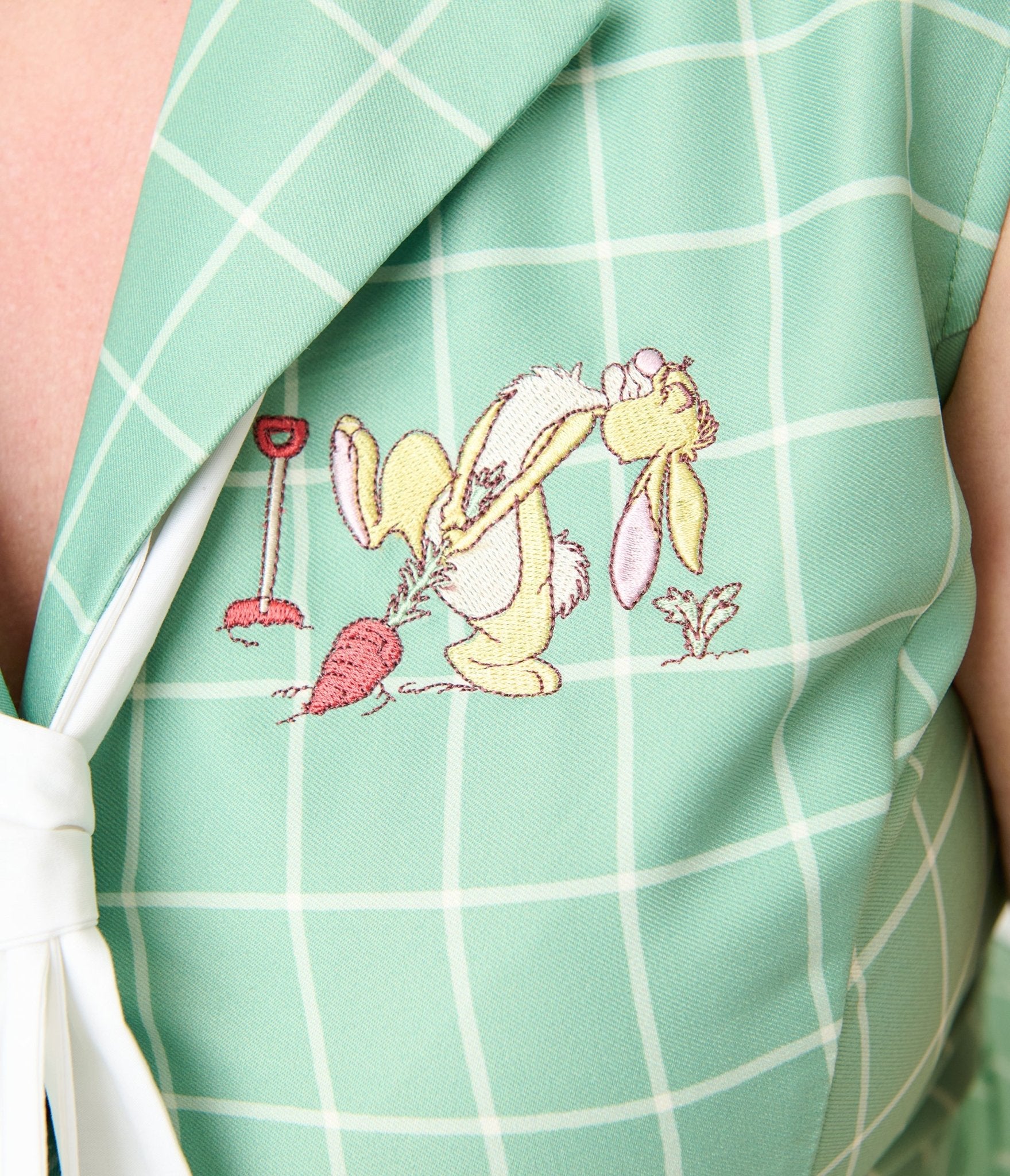 Disney Winnie the Pooh x Unique Vintage Plus Size Green Plaid Edith Swing Dress - Unique Vintage - Womens, DRESSES, SWING