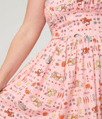 Disney Winnie the Pooh x Unique Vintage Plus Size Pooh Farm Cotton Swing Dress - Unique Vintage - Womens, DRESSES, SWING