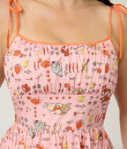 Disney Winnie the Pooh x Unique Vintage Pooh Farm Cotton Swing Dress - Unique Vintage - Womens, DRESSES, SWING