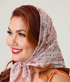 Disney Winnie the Pooh x Unique Vintage Pooh Farms Hair Scarf - Unique Vintage - Womens, ACCESSORIES, HAIR