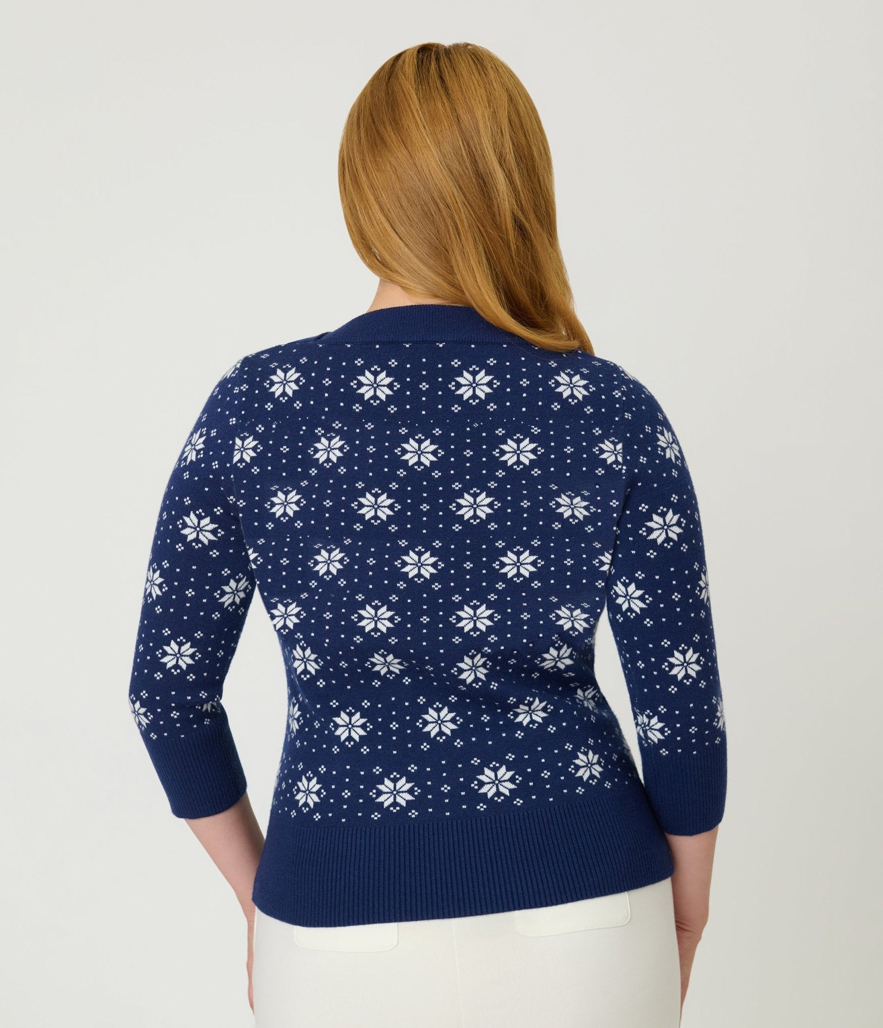 Disney's Frozen Collection by Unique Vintage Elsa & Anna Fair Isle Minou Sweater - Unique Vintage - Womens, TOPS, SWEATERS