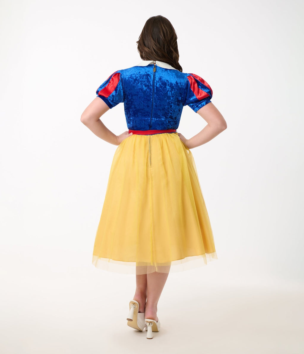 Disney's Snow White Collection by Unique Vintage Iconic Snow White Swing Dress - Unique Vintage - Womens, DRESSES, SWING