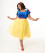 Disney's Snow White Collection by Unique Vintage Plus Size Iconic Snow White Swing Dress