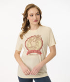 Disney's The Lady & The Tramp by Unique Vintage Bella Notte Unisex Graphic Tee - Unique Vintage - Womens, GRAPHIC TEES, TEES