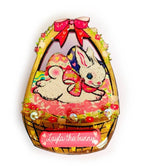 Easter Basket Brooch - Unique Vintage - Womens, ACCESSORIES, JEWELRY