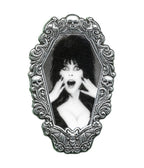 Elvira Gothic Frame Enamel Pin - Unique Vintage - Womens, ACCESSORIES, JEWELRY