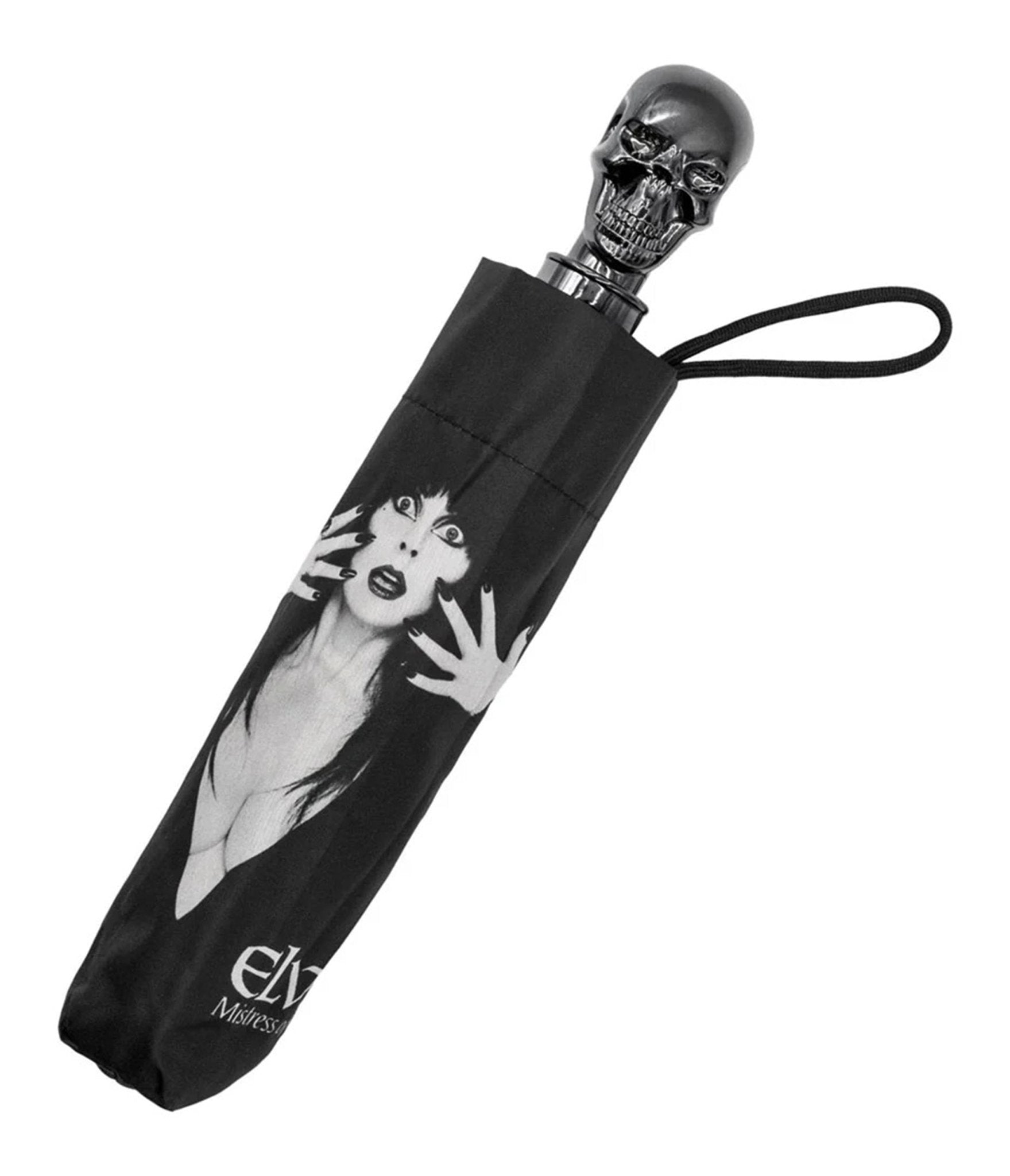 Elvira Logo Umbrella - Unique Vintage - Womens, ACCESSORIES, UMBRELLAS