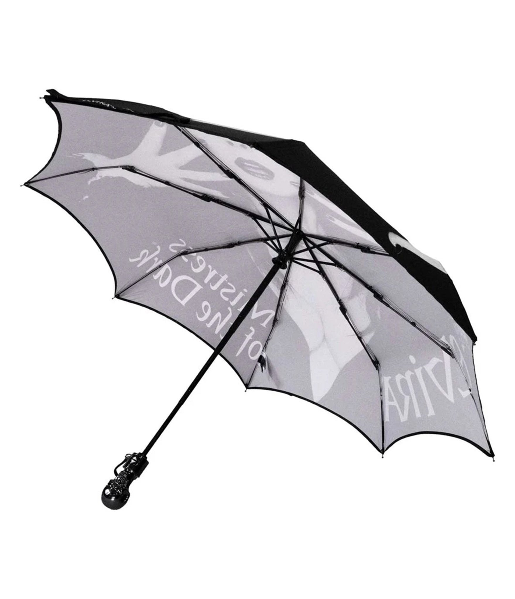 Elvira Logo Umbrella - Unique Vintage - Womens, ACCESSORIES, UMBRELLAS