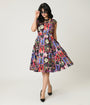 Elvira x Magnolia Place Comics Swing Dress