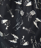 Elvira x Unique Vintage Black Elvira Apron - Unique Vintage -