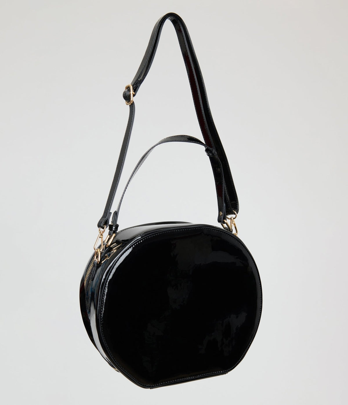 Elvira x Unique Vintage Black Elvira Circle Bag - Unique Vintage - Womens, ACCESSORIES, HANDBAGS