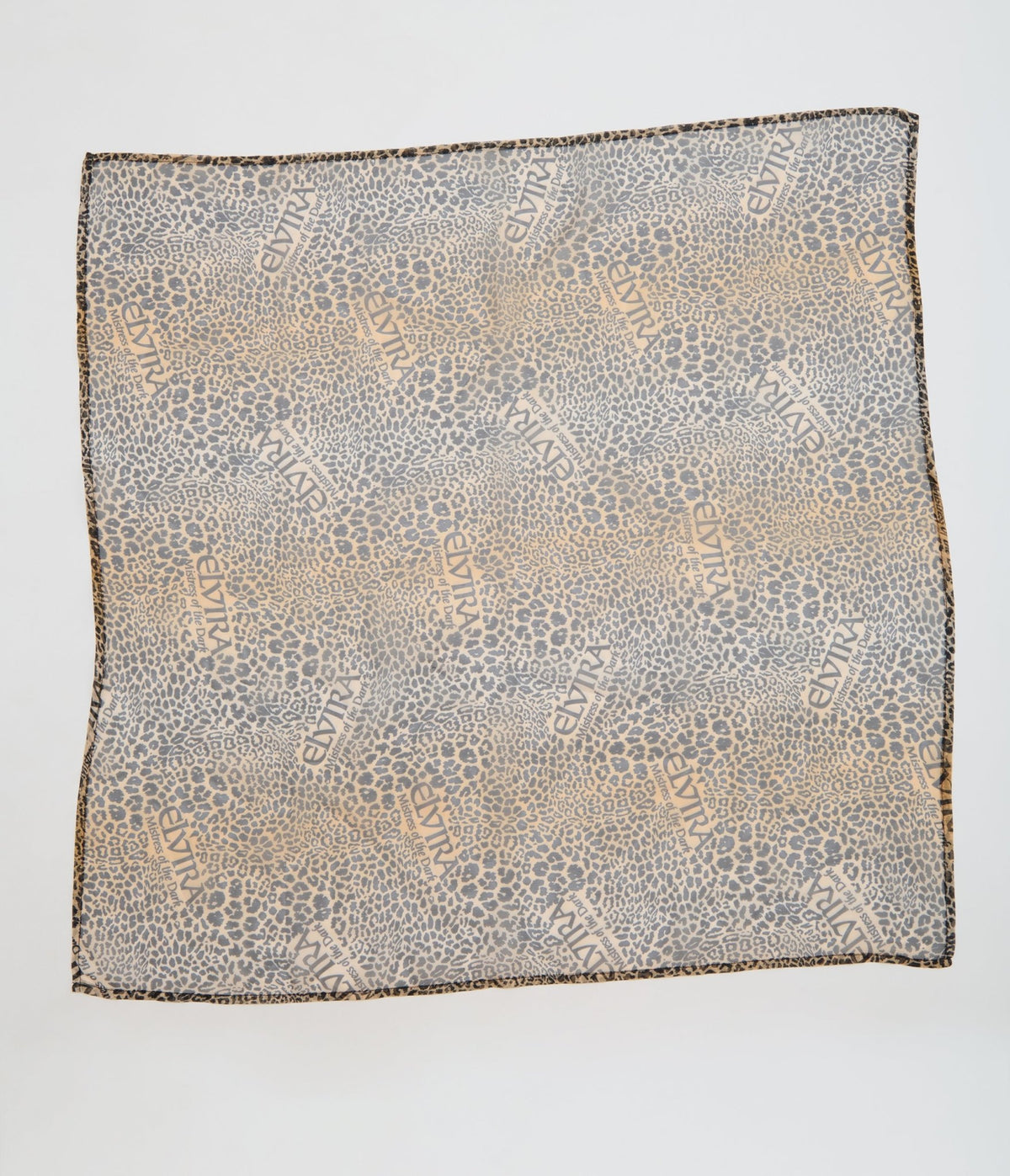 Elvira x Unique Vintage Leopard Print Elvira Hair Scarf - Unique Vintage - Hair Scarves