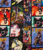 Elvira x Unique Vintage Plus Size Elvira Comic Mens Shirt - Unique Vintage - Mens, TOPS, WOVEN TOPS