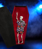 Elvira x Unique Vintage Plus Size Elvira Comic Mens Shirt - Unique Vintage - Mens, TOPS, WOVEN TOPS