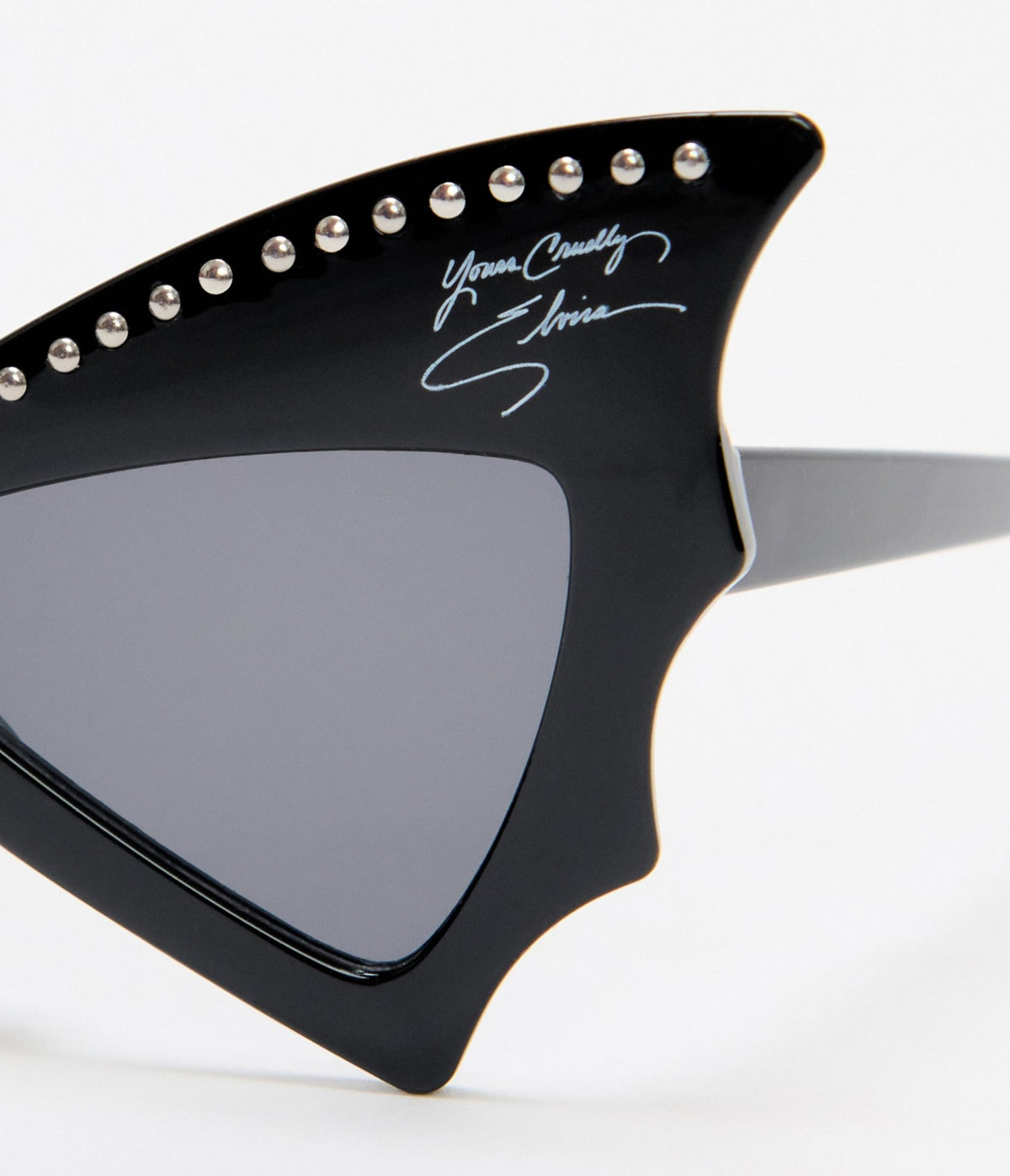 Elvira x Unique Vintage Yours Cruelly Bat Sunglasses - Unique Vintage -