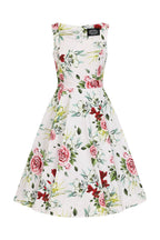 Floral Print Carole Swing Dress - Unique Vintage - Womens, DRESSES, SWING