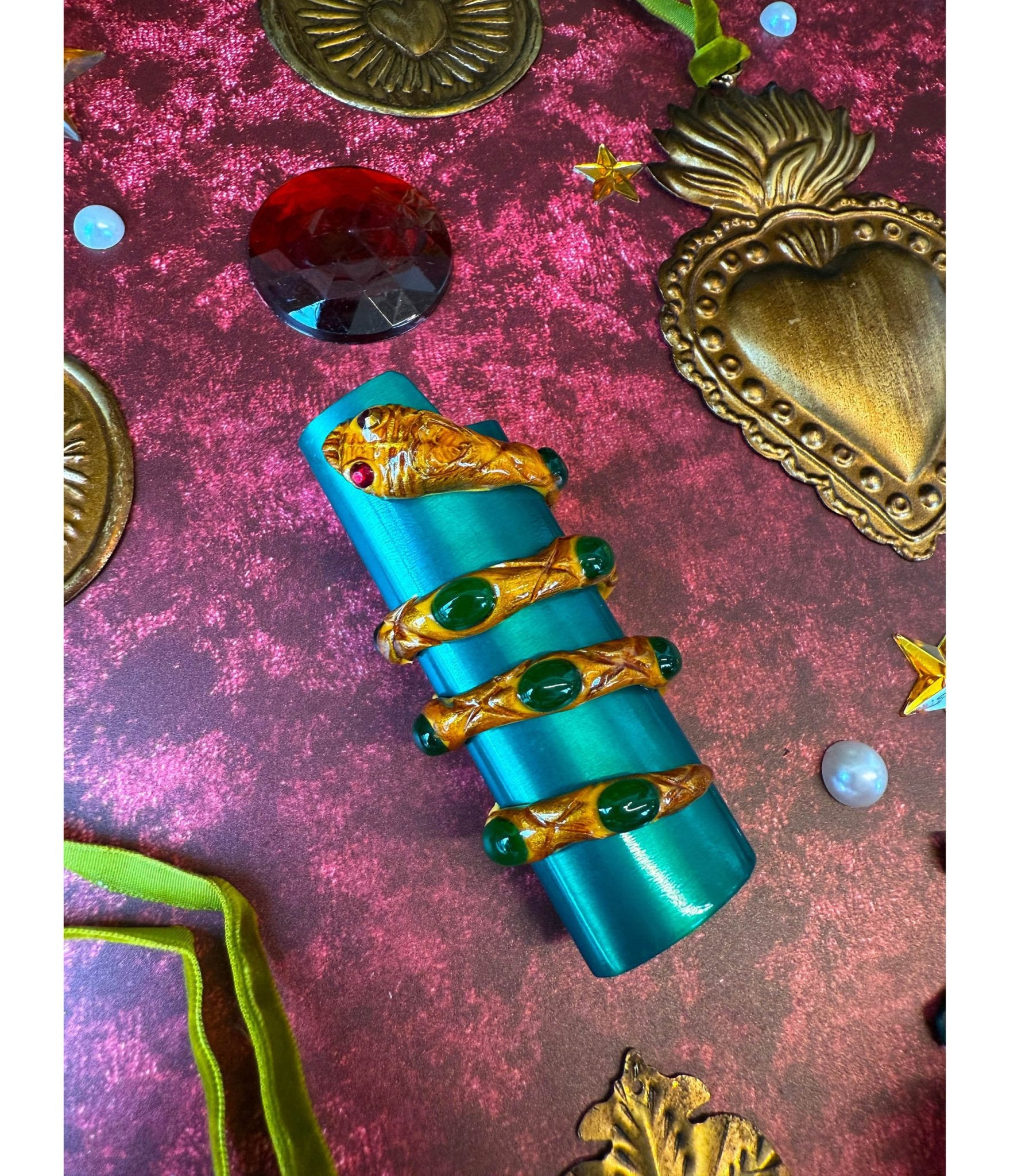 Garden of Eden Lighter Case - Unique Vintage - Womens, ACCESSORIES, GIFTS/HOME