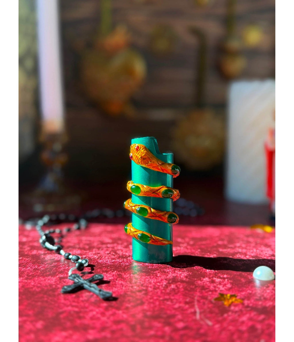 Garden of Eden Lighter Case - Unique Vintage - Womens, ACCESSORIES, GIFTS/HOME