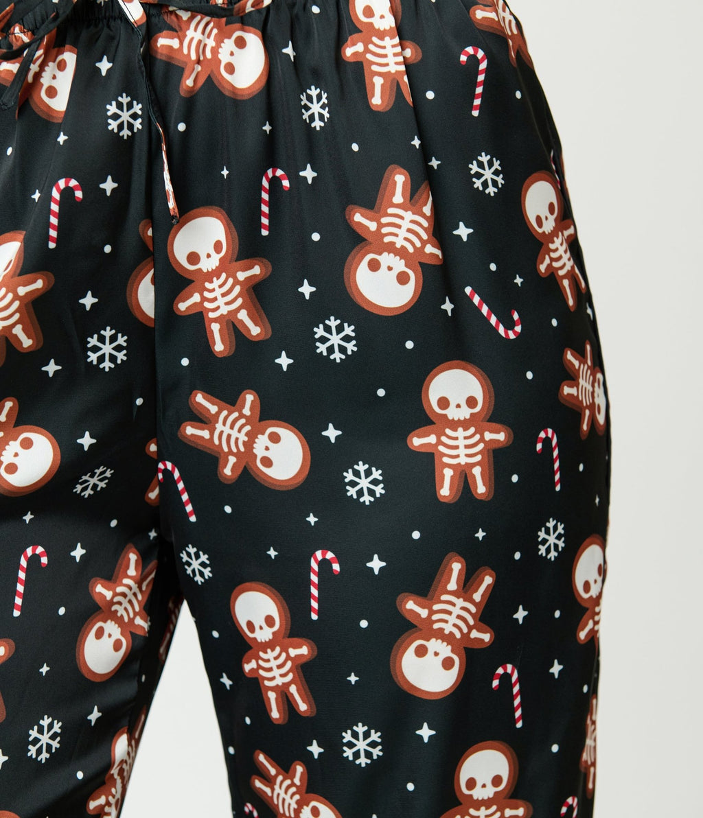 Gingerdead Men Lounge Pants - Unique Vintage - Womens, BOTTOMS, Loungewear
