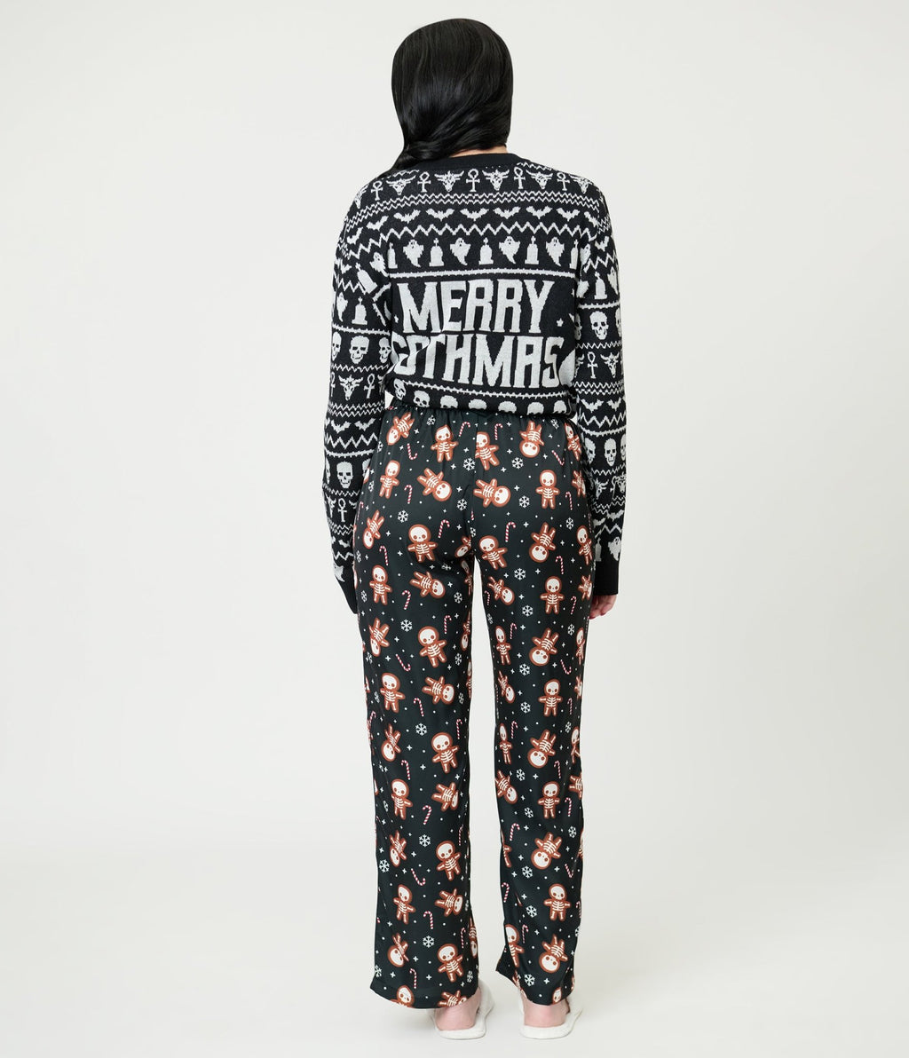 Gingerdead Men Lounge Pants - Unique Vintage - Womens, BOTTOMS, Loungewear
