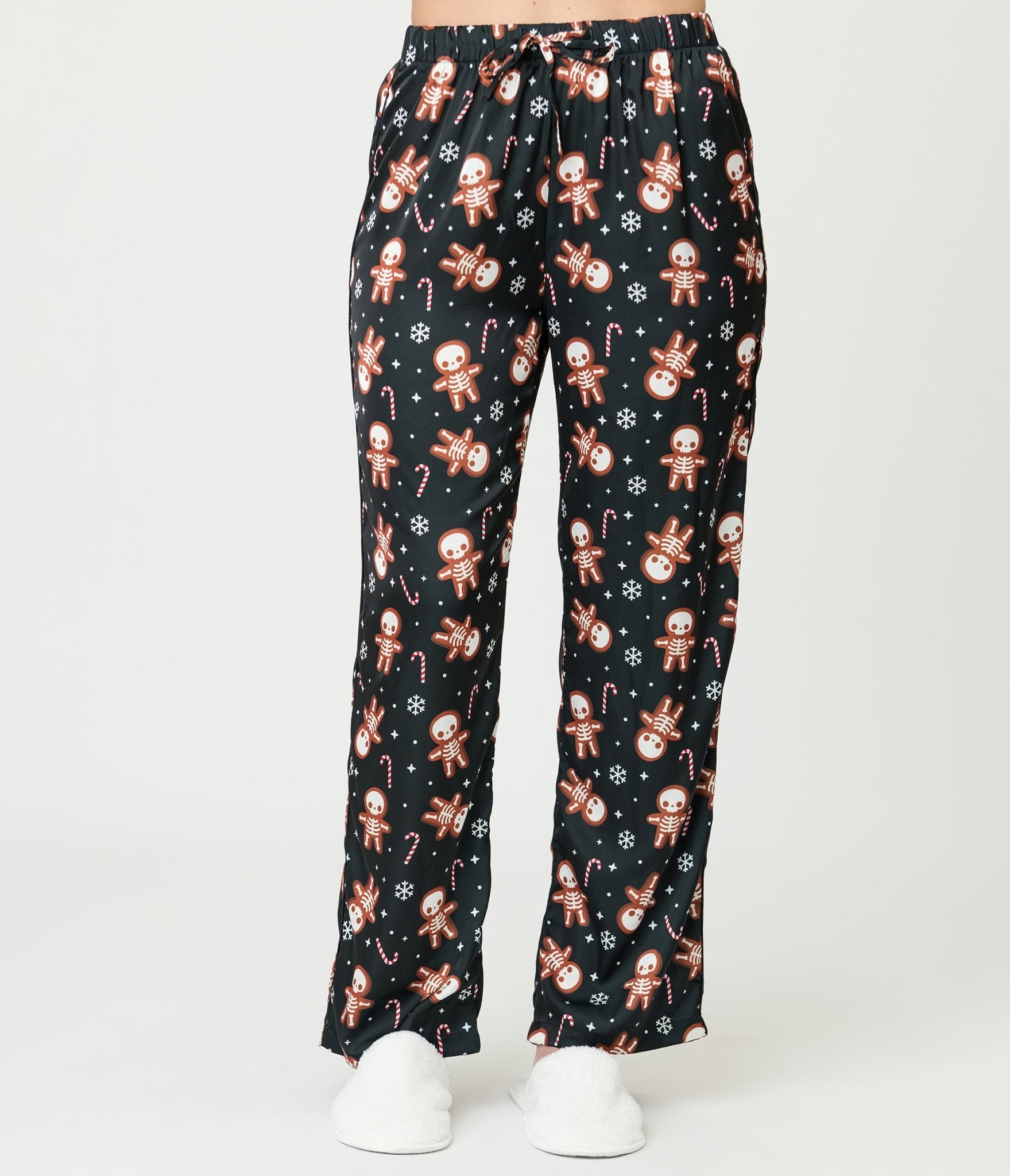 Gingerdead Men Lounge Pants - Unique Vintage - Womens, BOTTOMS, Loungewear