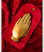 Gold Hand Shaped Compact Mirror - Unique Vintage - Mirrors