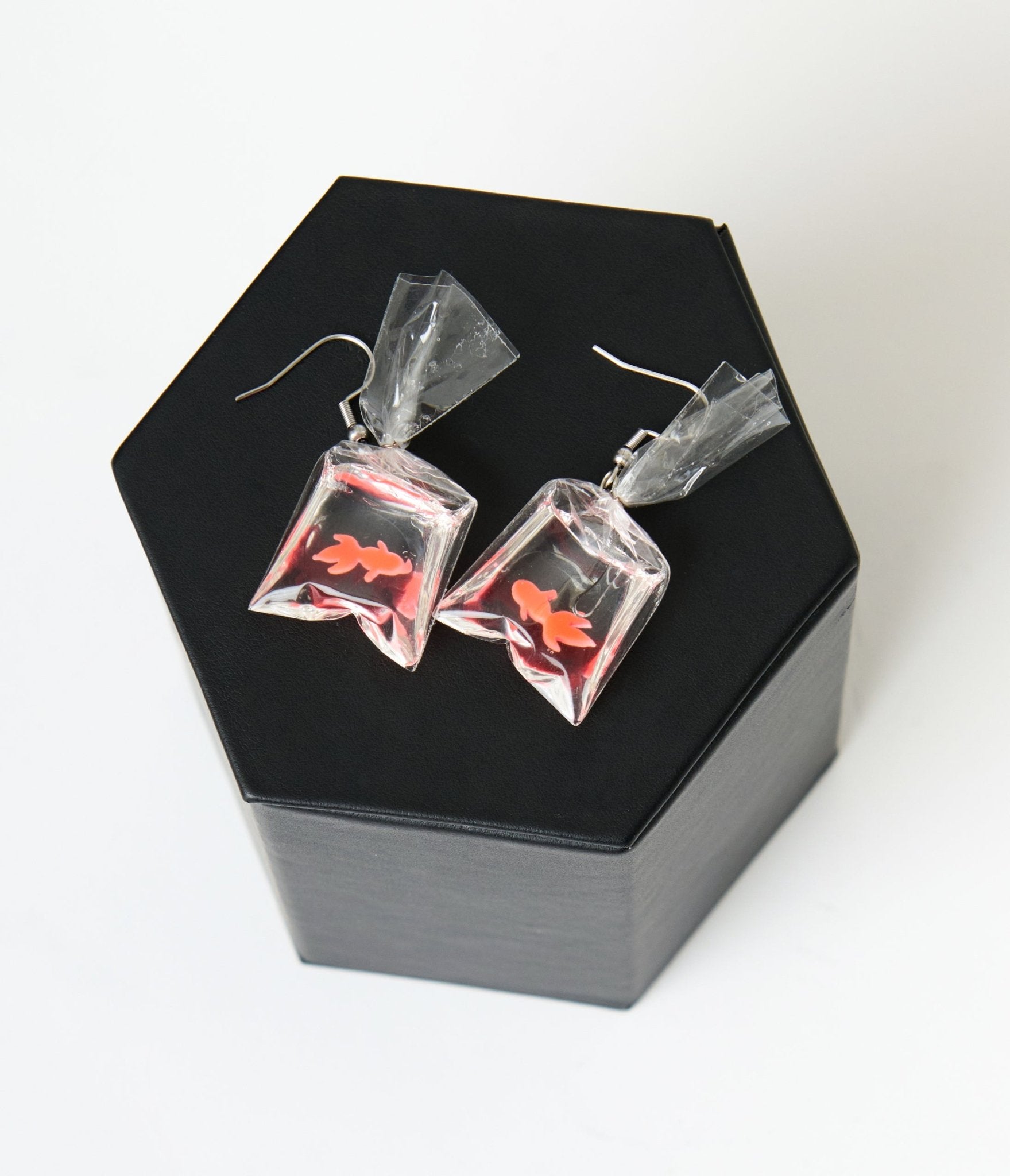 Goldfish Earrings - Unique Vintage - Womens, ACCESSORIES, JEWELRY